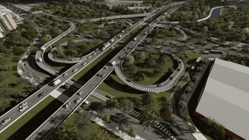 Este polémico proyecto vial en la Capital tiene al Gobierno en vilo: deberá afectar barrios o espacios verdes.