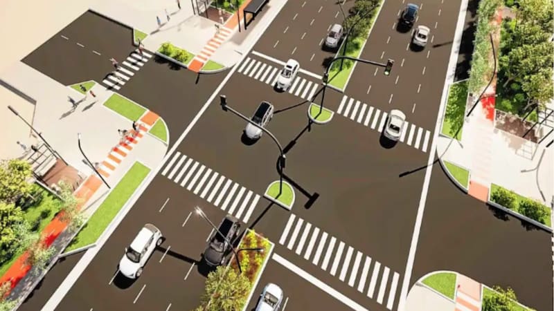 La transformación de la Avenida Mosconi busca ordenar el crecimiento urbano, reducir riesgos de inundaciones y mejorar la movilidad