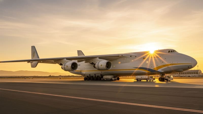 El avión más grande del mundo.