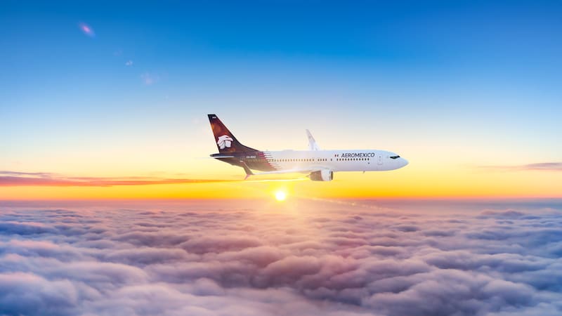 Los vuelos a Bahamas y Jamaica se realizarán con el avión 737 MAX de Aeroméxico.