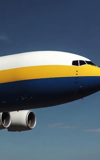 Despega el avión más grande del mundo: tiene tres pisos de altura y es el mayor orgullo del país