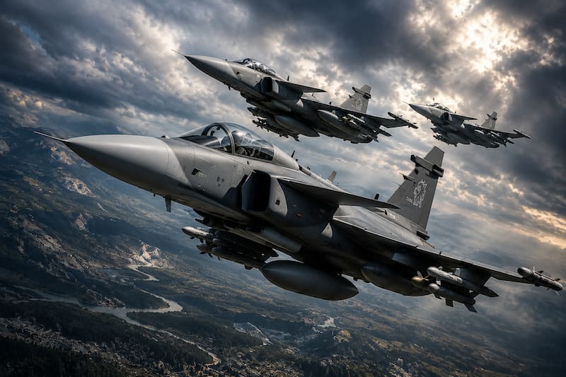 El F-35 Lightning II es un avión de combate furtivo diseñado para operar en entornos de alta amenaza donde los radares y los sistemas de defensa antiaérea suelen ser extremadamente sofisticados.