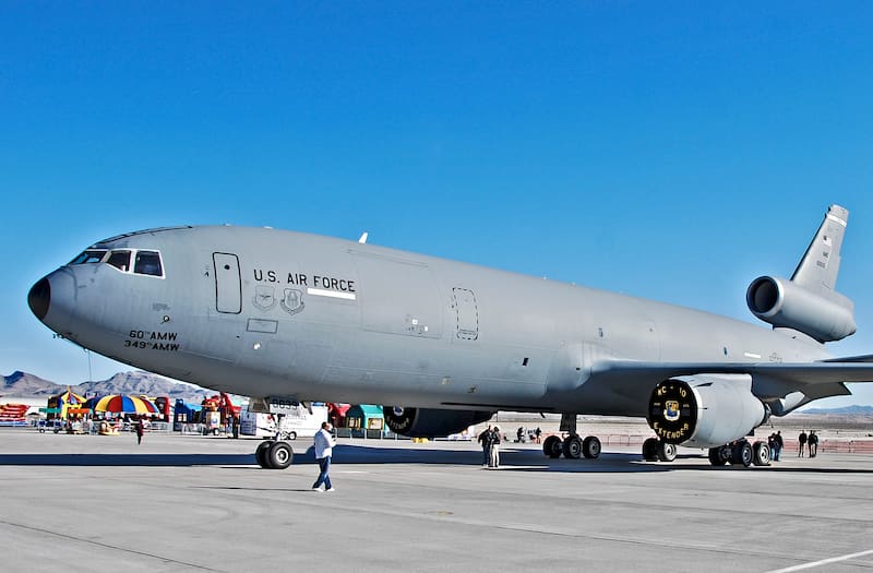 The KC-10 Extender has taken flight again after years in storage in Arizona.