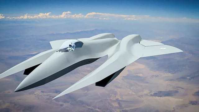 Estados Unidos presentó su avión de combate “murciélago”: alcanza una velocidad récord y está equipado con la última tecnología