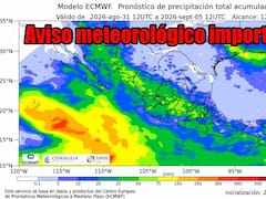 Se aproxima un diluvio histórico este martes 1 y miércoles 2 de septiembre: truenos, rayos, descargas eléctricas y caída de granizo en CDMX, Sonora, Sinaloa, Chihuahua, Tabasco y Chiapas