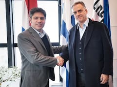 Kicillof y Yamandú Orsi acuerdan convenios bilaterales