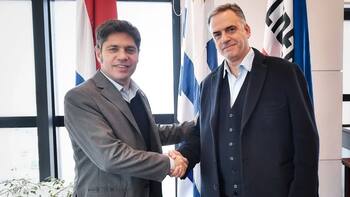 Kicillof y Yamandú Orsi acuerdan convenios bilaterales