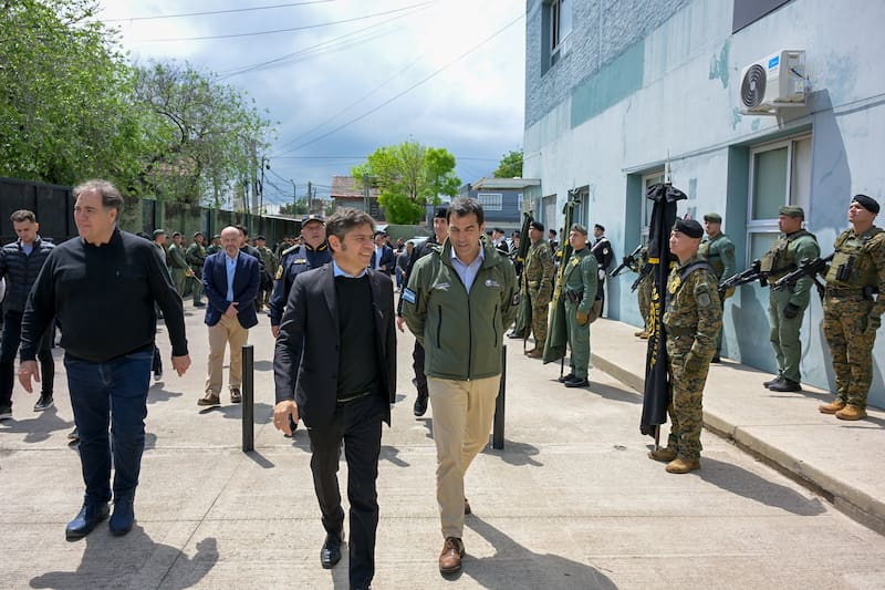 Axel Kicillof inaugura la UTOI San Isidro con el intendente Ramón Lanús