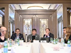 Kicillof desplegó su propia agenda con bonistas de la provincia y se sumó un gigante de Wall Street