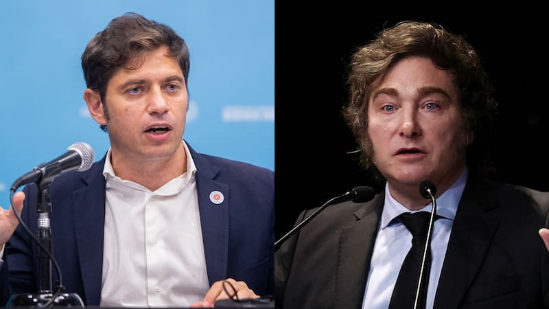 El gobernador de la PBA y el Presidente son dos caras de la moneda electoral que debe girar en 2027 (Fuente: Archivo).
