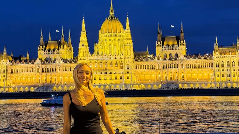 Aylen Frontera en Budapest.