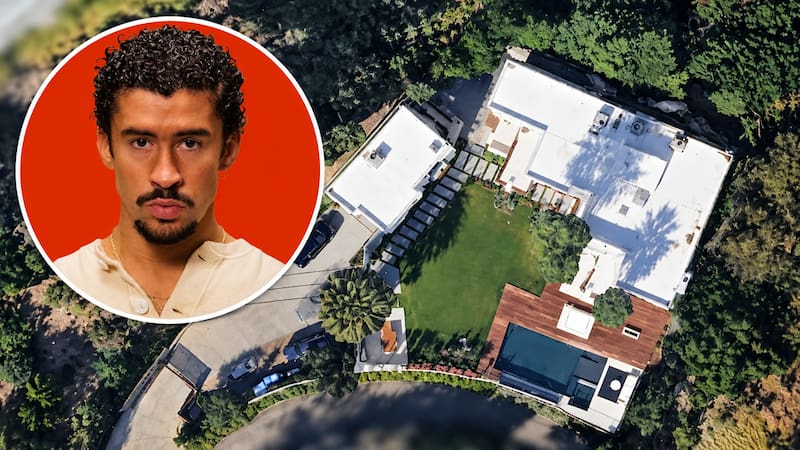La residencia se encuentra en una exclusiva zona de Hollywood Hills.