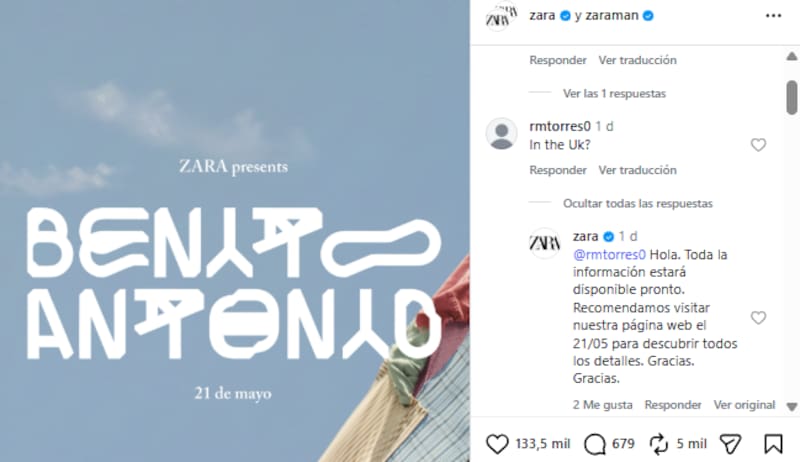 Bad Bunny y Zara lanzan una colaboración exclusiva en Puerto Rico.