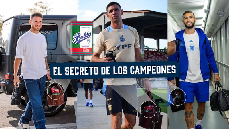 Baldo ya era la marca que consumían los jugadores de la Scaloneta