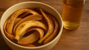 Combinar cáscara de plátano con vinagre: para qué es útil y por qué aconsejan hacerlo