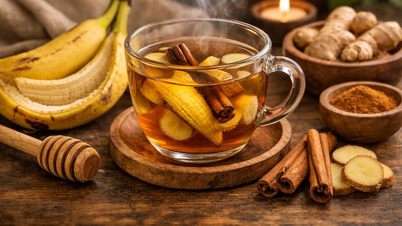 Calentar cáscara de banana, canela y jengibre: por qué lo recomiendan y para qué funciona.