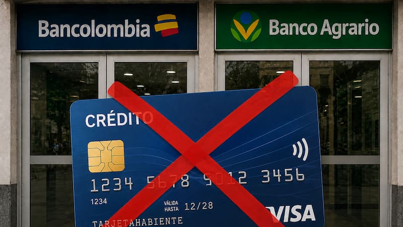 Las entidades financieras pueden cancelar cuentas o tarjetas en determinados casos previstos por sus reglamentos.