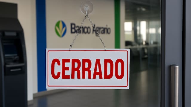 Cierra el Banco Agrario en Colombia: la entidad financiera permanecerá inactiva durante dos días en todo el país