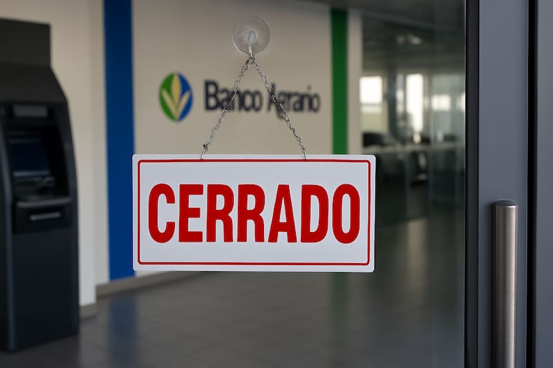 Cierran todas las entidades financieras en Colombia: las oficinas permanecerán cerradas y no se podrán realizar acciones presenciales. (Imagen: Archivo).