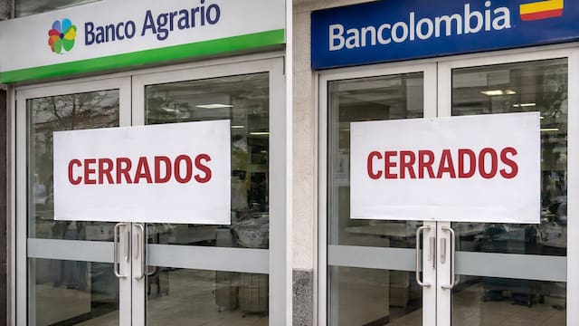 Ya es oficial: confirman cierre masivo de Bancolombia y Banco Agrario en todo el país y las operaciones se cancelan por 72 horas
