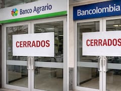 Cierran Bancolombia y Banco Agrario: todas las entidades financieras quedarán suspendidas y estarán inactivas durante dos días
