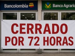 Confirmación oficial: llegó el cierre masivo de Bancolombia y Banco Agrario en todo el país y las operaciones se cancelan por 72 horas