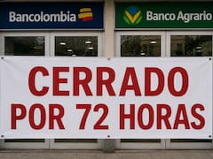 Cierran Banco Agrario y Bancolombia en todo el país y las operaciones presenciales se cancelan durante 72 horas en julio