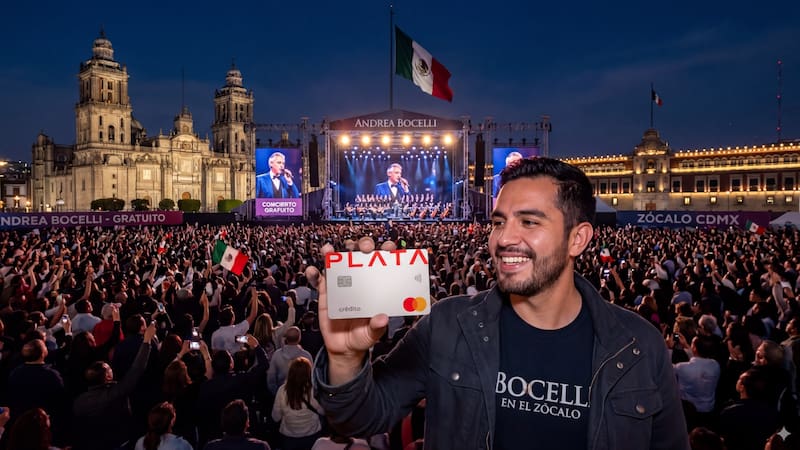 Banco Plata patrocina concierto de Andrea Bocelli | Imagen de Gemini