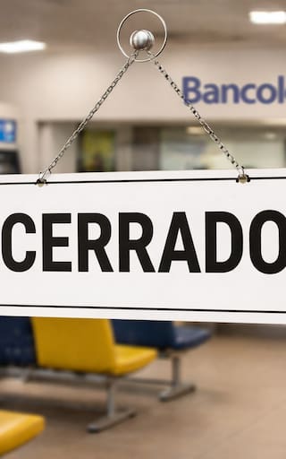 Se despide Bancolombia: todas las sedes de este banco permanecerán cerradas por cuatro días