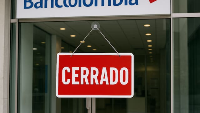 Bancolombia y Banco Agrario cierran el próximo jueves: no habrá atención al público en ninguna sede del país