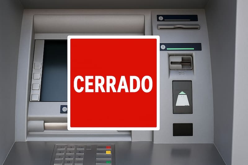 Todos los bancos del país permanecerán cerrados y sin atención al público durante estas jornadas. (Fuente: Archivo)