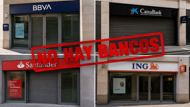 Mañana cierran todos los bancos en 64 municipios y esta es la razón por la que se diferencian del resto del país