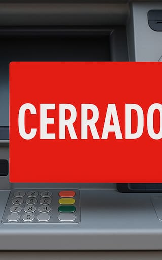Confirmado: todos los bancos cerrarán al principio de la semana y no se podrán hacer operaciones presenciales
