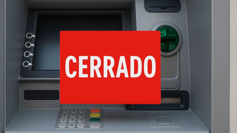 Confirmado: todos los bancos cerrarán al principio de la semana y no se podrán hacer operaciones presenciales.