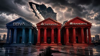 BBVA, Santander y Banorte: los bancos cuyo colapso podría golpear a todo México, según la CNBV