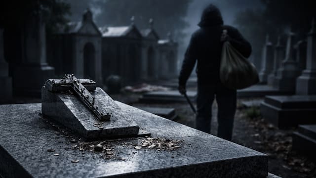 Bandas criminales roban cementerios en España para encontrar un valioso tesoro que es codiciado en el mercado