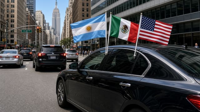 Colocar una bandera patria en la ventanilla del auto: qué significa y por qué es motivo de multa en estos casos