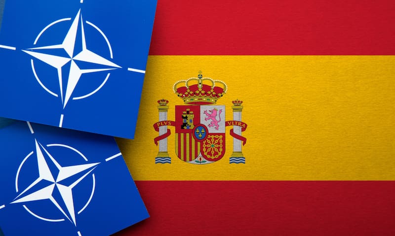 España se alinea con los objetivos de la Organización del Tratado del Atlántico Norte en materia de gasto y seguridad colectiva.