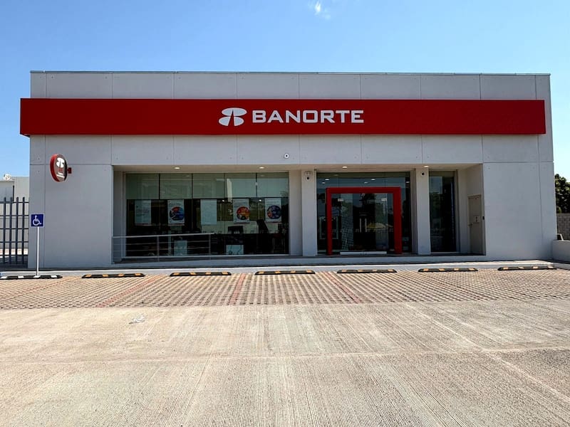 Sucursal de Banorte.