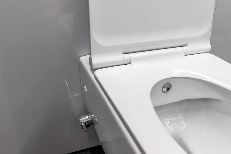 Nueva tecnología en el baño.