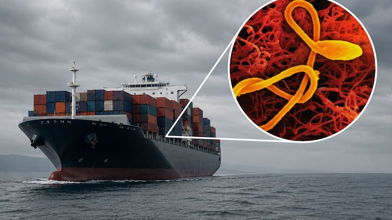 Ébola en Argentina: alerta por la llegada de barcos provenientes de zonas de riesgo de África.