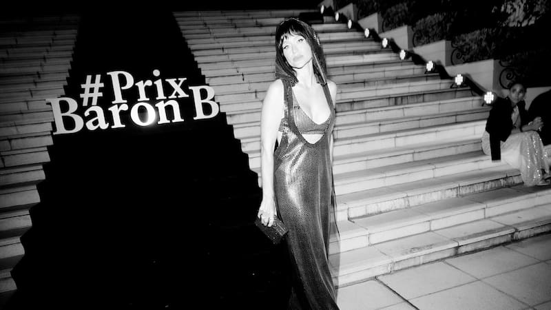 Brenda Gandini en el Prix Baron B Édition Solidarité