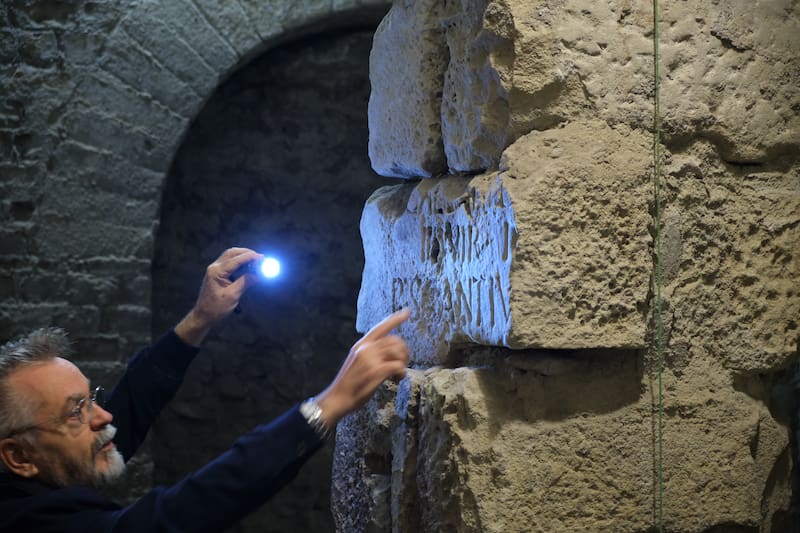Ruinas de la antigua ‘Basílica de Fano’, que fue proyectada por el romano Vitruvio. (Foto: Archivo)