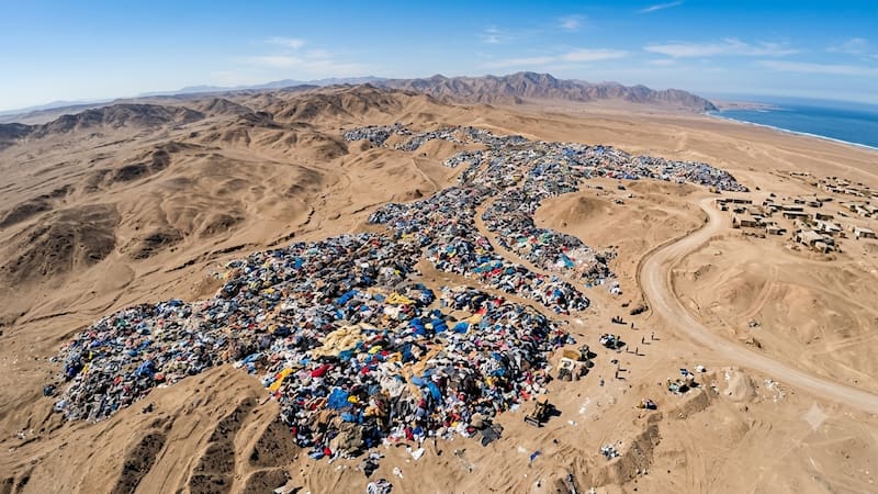 Antes era ropa, hoy cubre el desierto de Atacama y ya puede verse desde el espacio.