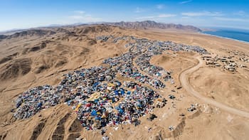 La montaña de basura de un país de América Latina que no deja de crecer: acumula más de 60.000 toneladas y puede verse desde el espacio