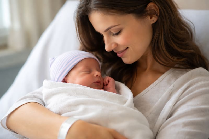 Los bebés deberán ser anotados con apellidos que se alineen con los requisitos de la regulación estatal. Fuente: archivo.