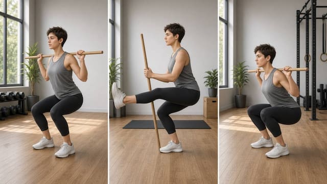 Ni Crunch abdominal ni Plancha abdominal | Los 13 ejercicios para hacer en casa con un palo de escoba que eliminan la grasa y marcan los abdominales