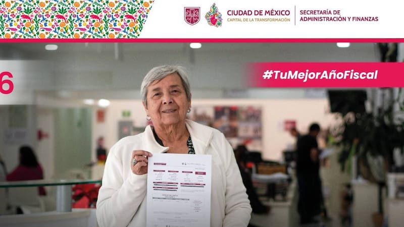 Descuentos del 8% en el predial si se paga hoy.