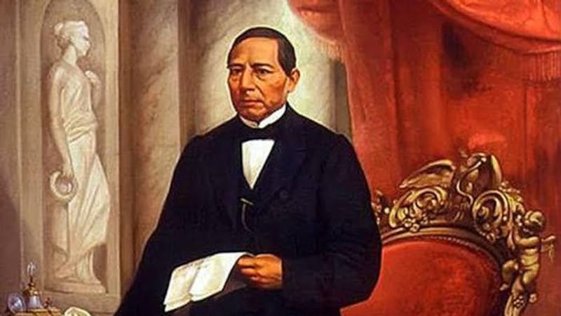 El 18 de marzo se recuerda el nacimiento de Benito Juárez del 21 de marzo de 1806. Fuente: archivo