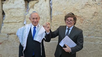 Milei viaja a Israel por los festejos de la independencia mientras escala la tensión en Medio Oriente